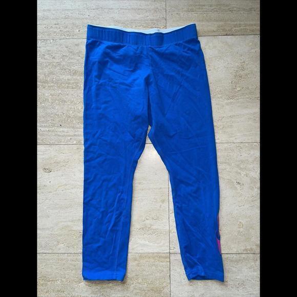 NIKE Women’s Size Small Blue‎ Cotton Legging - Picture 1 of 4